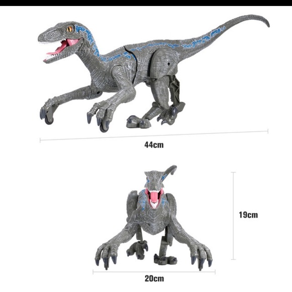 Velociraptor RC for parts-SM180 remote control dinosauria - Picture 8 of 10